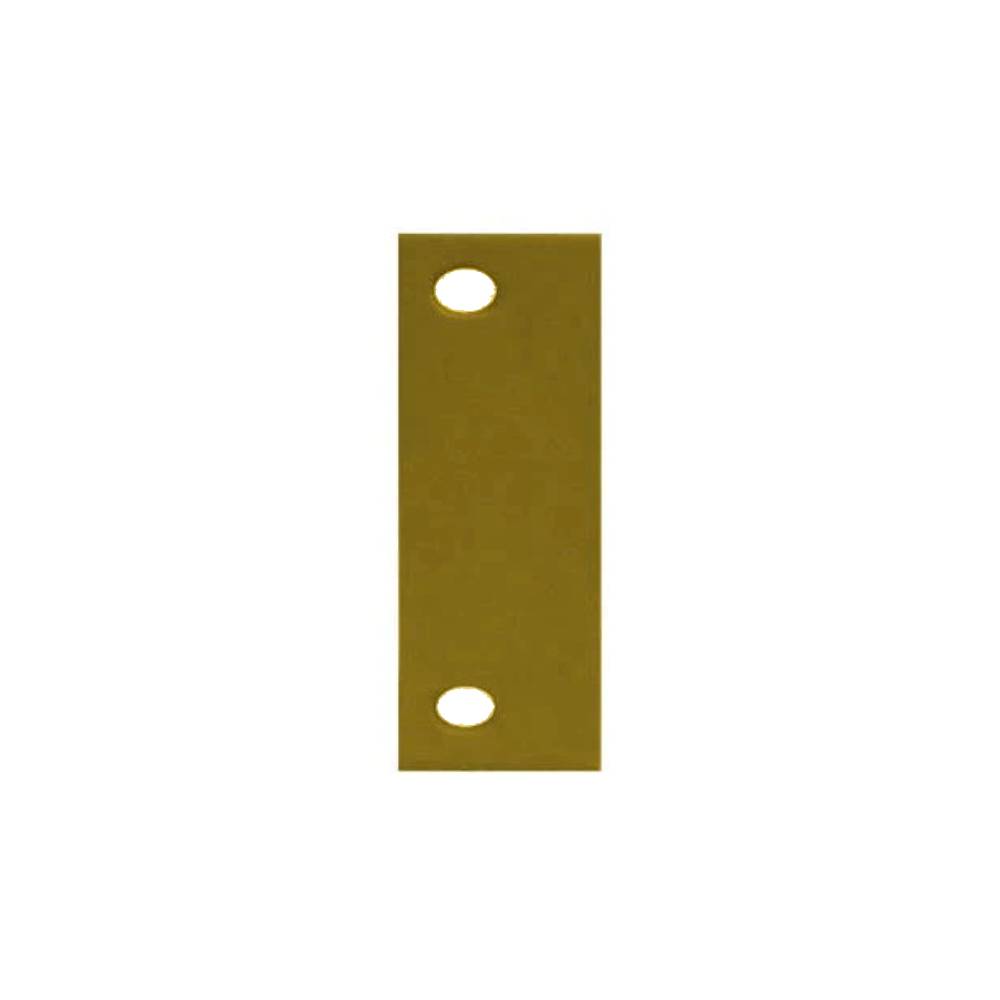 Don-Jo - FF-50-BP - Frame Hinge Filler Plate 5 Length and 1-5/8 Width - BP (Bright Brass Plated Clear Coated Finish-632)