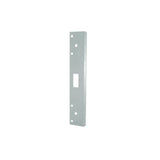 Don-Jo - FL-208N-SL - Single Hole Security Strike 13 Gauge Steel 8 Height and 1-3/8 Width - SL (Aluminum Painted Finish-689)