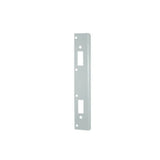 Don-Jo - FL-212N6-SL - Double Hole Security Strike 13 Gauge Steel 12 Height and 1-3/8 Width - SL (Aluminum Painted Finish-689)