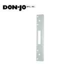 Don-Jo - FL-212NM-SL - Single Hole Security Strike 13 Gauge Steel 12 Height and 1-3/8 Width - SL (Aluminum Painted Finish-689)