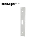 Don-Jo - FL-212W-WH - Single Hole Security Strike 13 Gauge Steel 12 Height and 1-3/4 Width - WH (White Coated Finish)