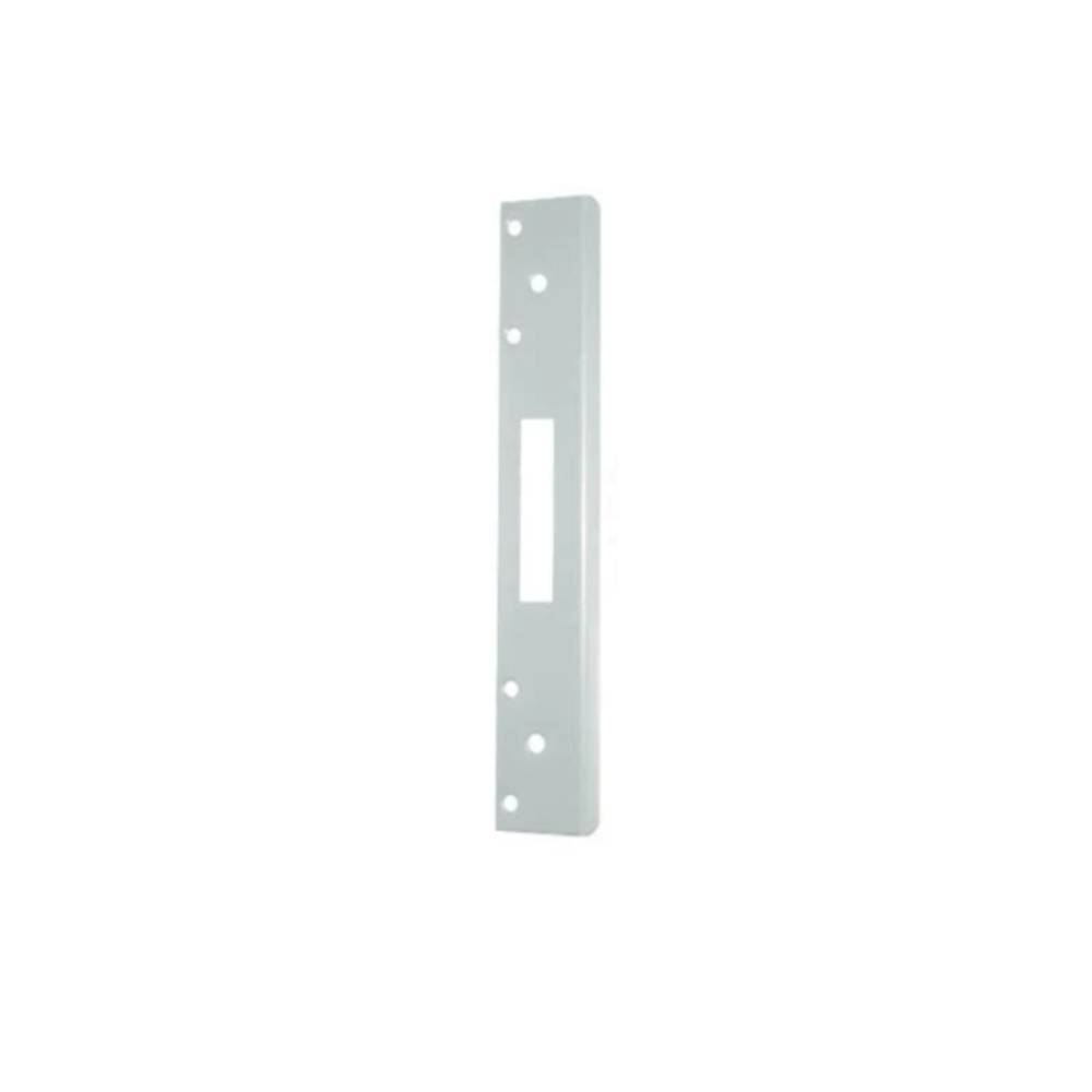 Don-Jo - FL-212WM-SL - Single Hole Security Strike 13 Gauge Steel 12 Height and 1-3/4 Width - SL (Aluminum Painted Finish-689)