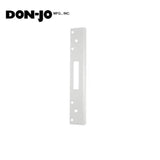 Don-Jo - FL-212WM-WH - Single Hole Security Strike 13 Gauge Steel 12 Height and 1-3/4 Width - WH (White Coated Finish)