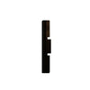 Don-Jo - FLP-211-DU - Latch Protector for Outswinging Doors 11-1/4 Length and 1-3/4 Width - DU (Duronodic Brown Coated)