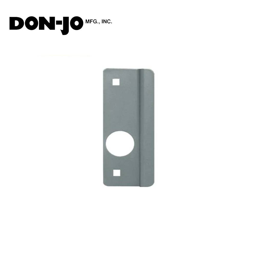 Don-Jo - GLP-307-630-LHR - Latch Protector for Aluminum Door - 630 (Satin Stainless Steel Finish)