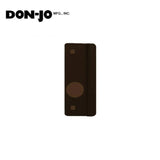 Don-Jo - GLP-307-DU-LHR - Latch Protector for Aluminum Door - DU (Duronodic Brown Coated)