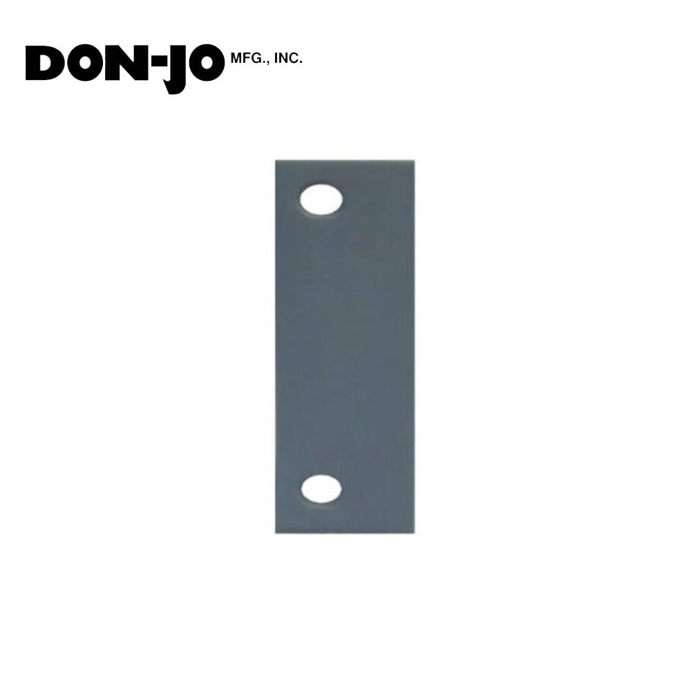 Don-Jo - HF-45-CP - Door Hinge Cut Out Filler Plate 4-1/2 Length and 1-3/4 Width - CP (Bright Chrome Finish)