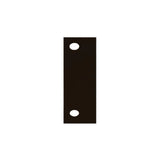 Don-Jo - HF-45-DU - Door Hinge Cut Out Filler Plate 4-1/2 Length and 1-3/4 Width - DU (Duronodic Brown Coated)