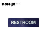 Don-Jo - HS-9070-48 - Title 24 Sign for Restroom with 6 Length