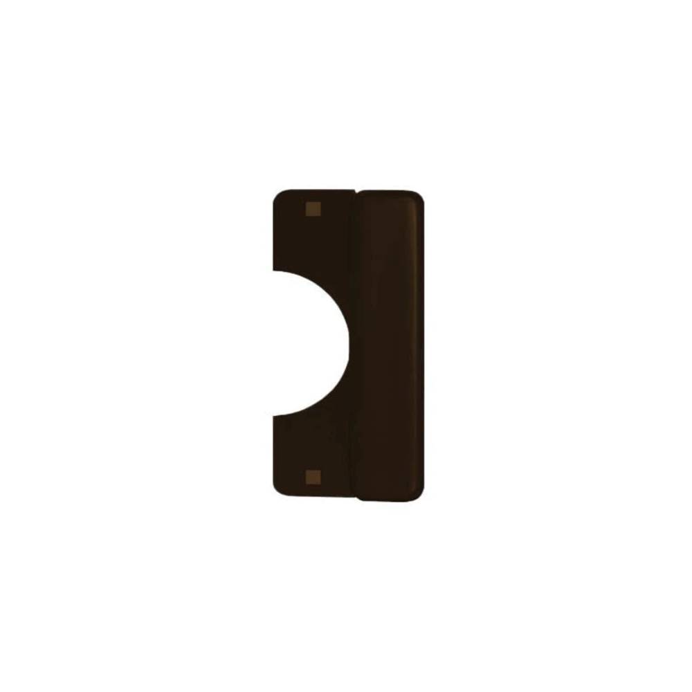 Don-Jo - LELP-208-DU - Latch Protector for Outswinging Doors - DU (Duronodic Brown Coated)