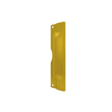 Don-Jo - LP-207-BP - Latch Protector 12 Gauge Stainless Steel 7 Length and 2-3/4 Width - BP (Bright Brass Plated Clear Coated Finish-632)