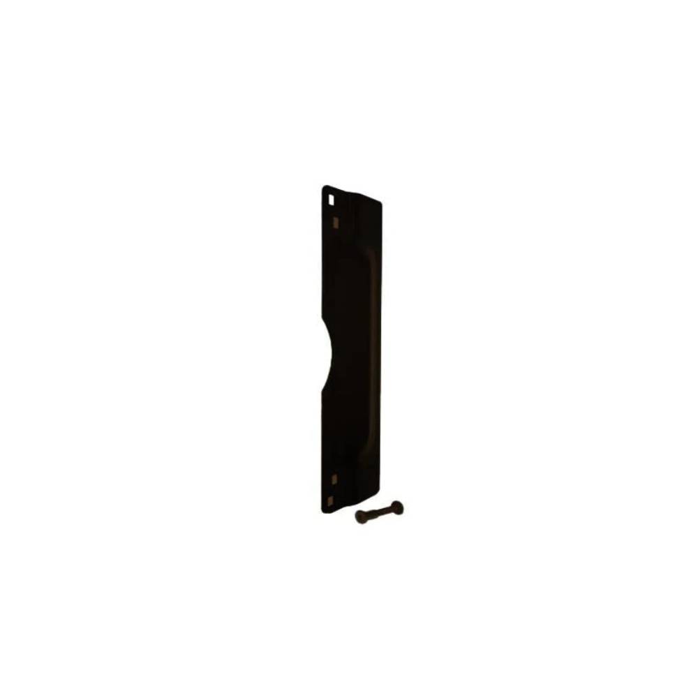 Don-Jo - LP-211-EBF-DU - Latch Protector for Outswinging Doors - DU (Duronodic Brown Coated)