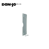 Don-Jo - LP-211-EBF-SL - Latch Protector for Outswinging Doors - SL (Aluminum Painted Finish-689)