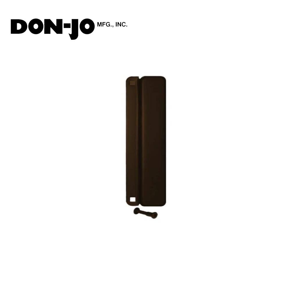 Don-Jo - MELP-210-EBF-DU - Latch Protector for Outswinging Doors - DU (Duronodic Brown Coated)