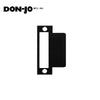 Don-Jo - MEST-103-622 - Extended Lip ASA Strike 4-7/8 Height and 3 Width - 622 (Flat Black Coated)