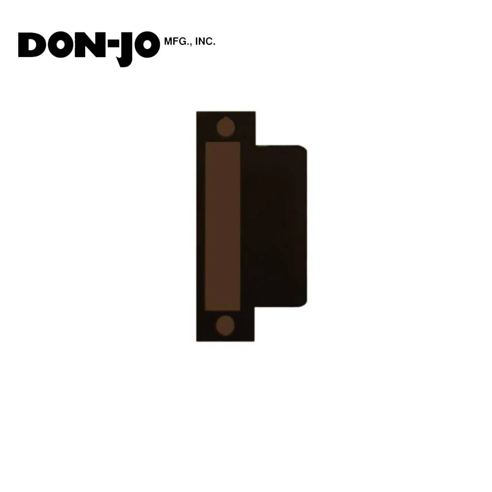 Don-Jo - MEST-175-DU - Mortise Type Extended Lip ANSI Strike - DU (Duronodic Brown Coated)