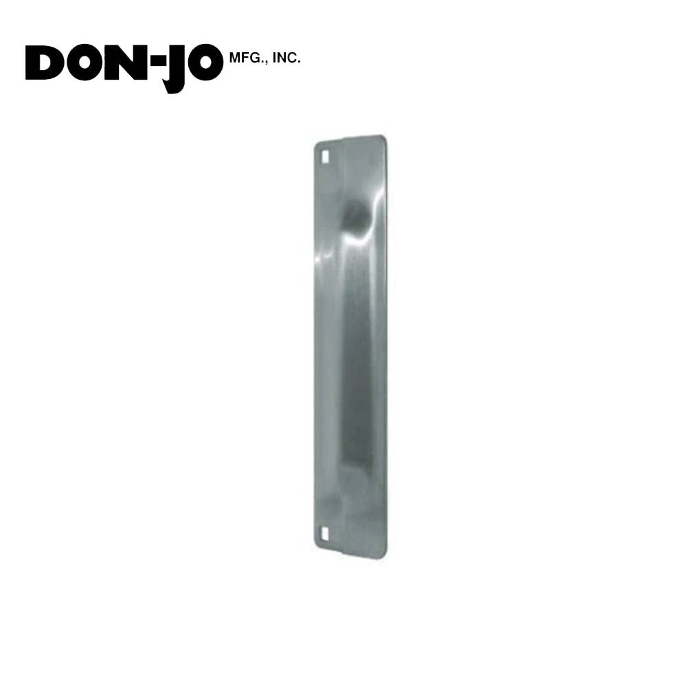 Don-Jo - MLP-111-630 - Latch Protector 12 Gauge Stainless Steel 11 Length and 3 Width - 630 (Satin Stainless Steel Finish)