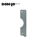 Don-Jo - OSLP-110-630 - Short Type Latch Protector 12 Gauge Stainless Steel 10 Length and 2-5/8 Width - 630 (Satin Stainless Steel Finish)