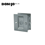 Don-Jo - PDL-101-619 - Privacy Pocket Door Lock - 619 (Satin Nickel Plated Finish)