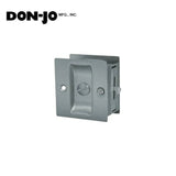 Don-Jo - PDL-101-620 - Privacy Pocket Door Lock - 620 (Satin Nickel Plated Blackened Satin Relieved Clear Coated Finish)