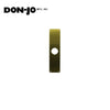 Don-Jo - PL-13515-605 - Pull Plate - 605 (Bright Brass Finish)