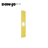 Don-Jo - RP-13515-605-2 - Remodeler Plate - 605 (Bright Brass Finish)