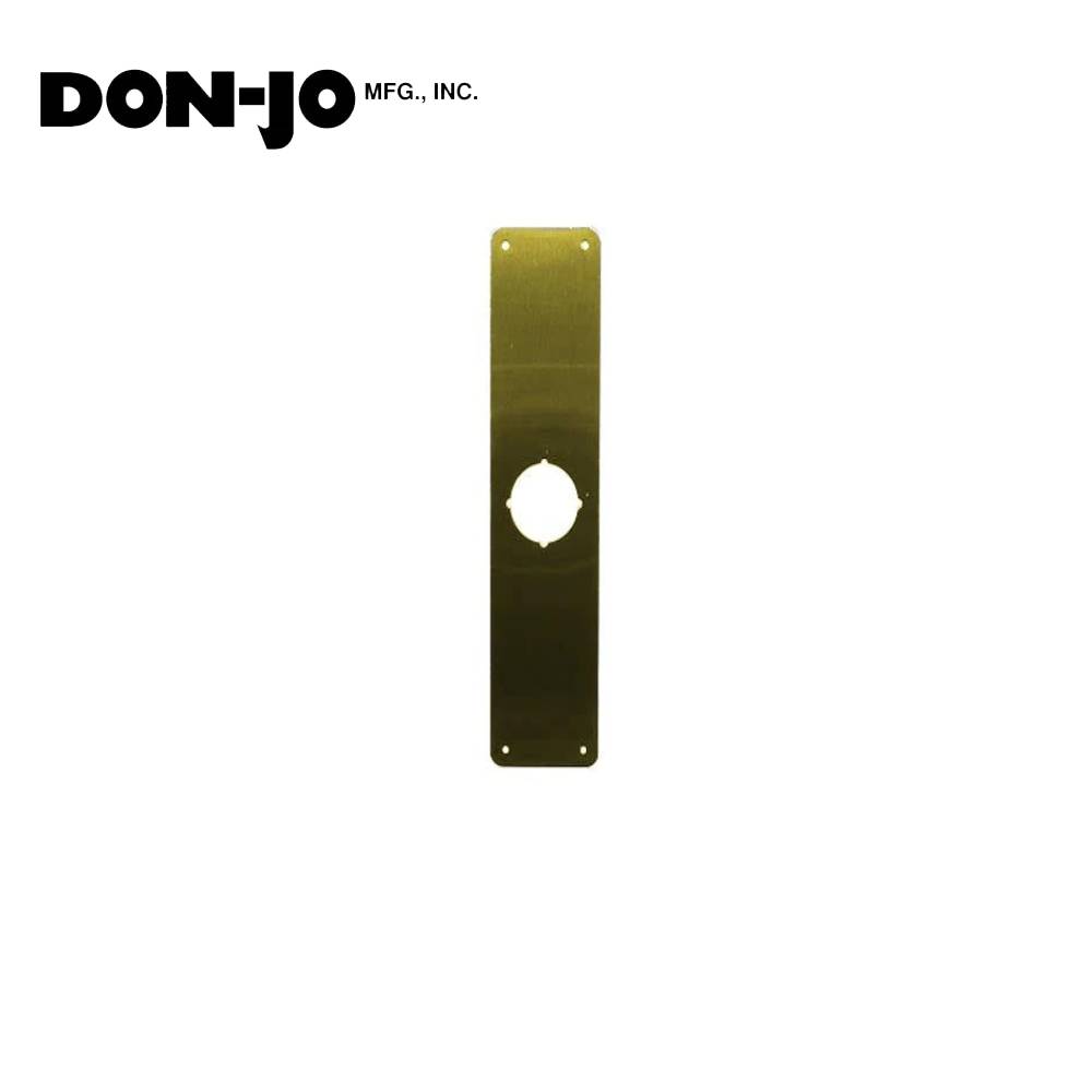 Don-Jo - RP-13515-605 - Remodeler Plate - 605 (Bright Brass Finish)