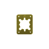 Don-Jo - RP-13545-605-2 - Remodeler Plate - 605 (Bright Brass Finish)