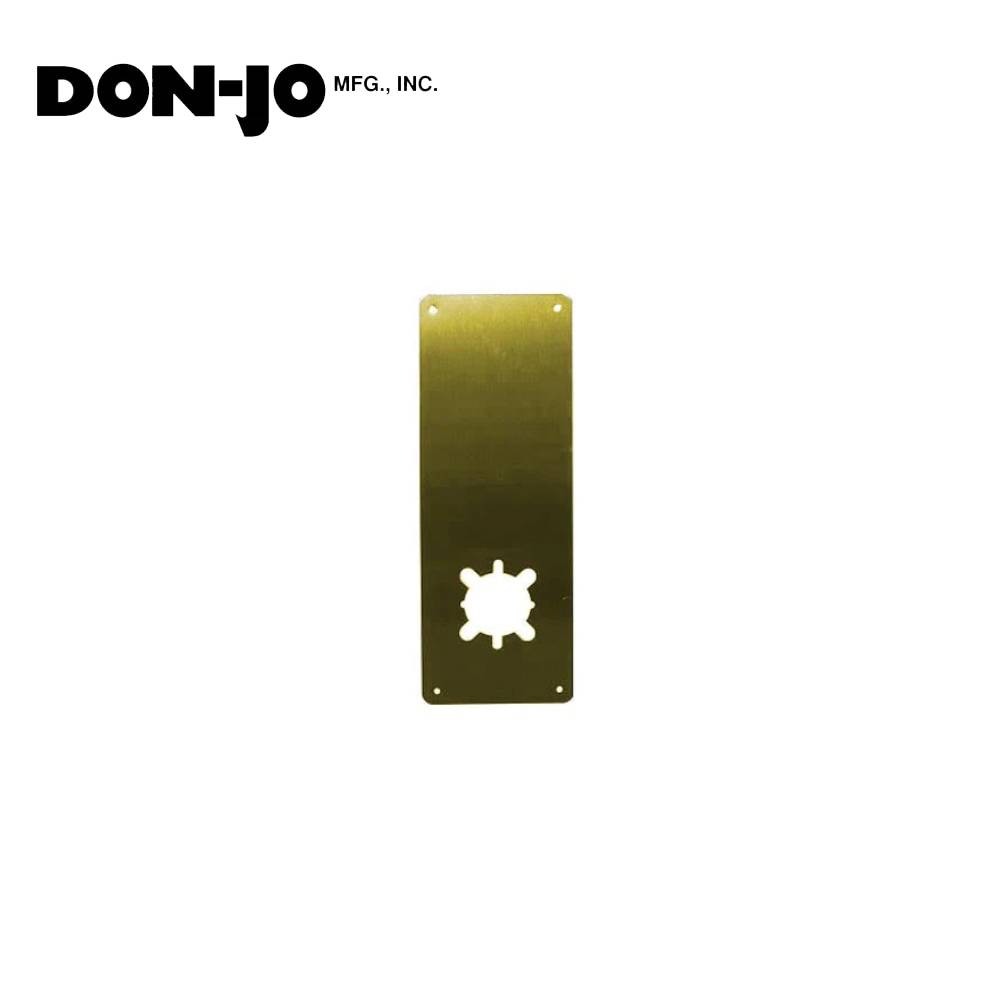 Don-Jo - RP-14-605-2 - Remodeler Plate - 605 (Bright Brass Finish)