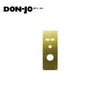 Don-Jo - RP-26CO-605 - Remodeler Plate - 605 (Bright Brass Finish)