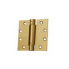 Don-Jo - SH74545-632 - Standard Weight Spring Hinge - Full Mortise - 0.134 Gauge - 632 (Bright Brass Plated Clear Coated Finish)