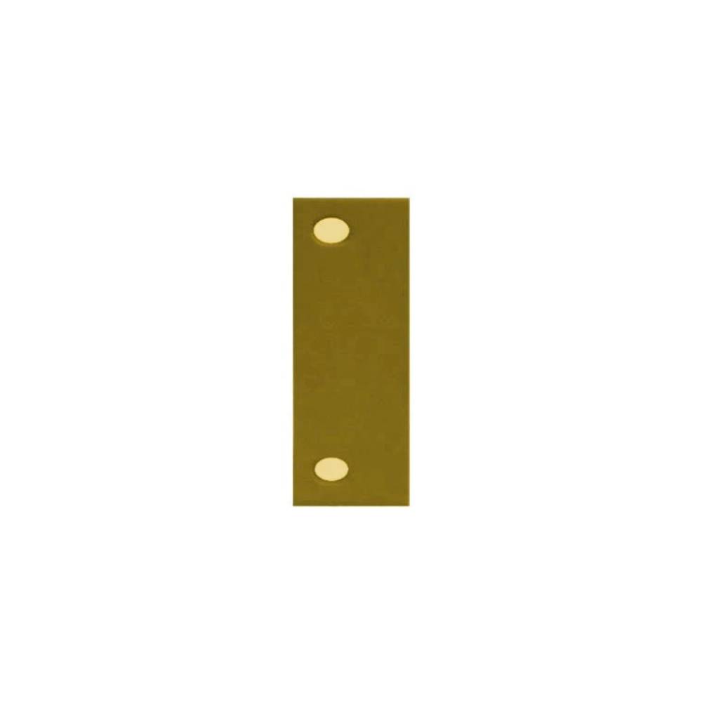 Don-Jo - SHF-45-BP - Hinge Filler Plate - BP (Bright Brass Plated Clear Coated Finish-632)