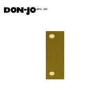 Don-Jo - SHF-45-BP - Hinge Filler Plate - BP (Bright Brass Plated Clear Coated Finish-632)