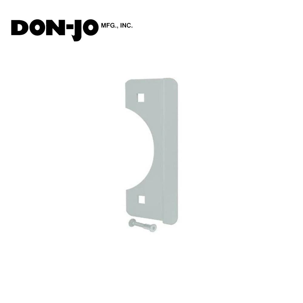 Don-Jo - SLP-206-EBF-SL - Short Type Latch Protector - SL (Aluminum Painted Finish-689)