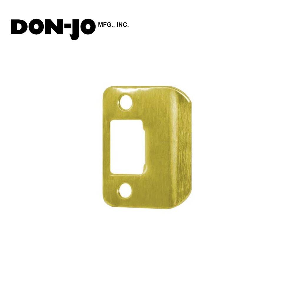 Don-Jo - ST-214-605-RC - Full Lip Strike - 605 (Bright Brass Finish)