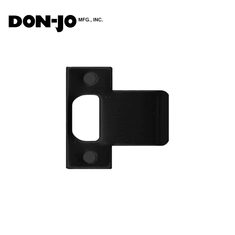 Don-Jo - T9103-622 - Extended Lip T Strike - 622 (Flat Black Coated)