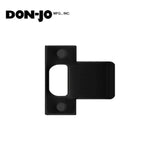 Don-Jo - T9103-622 - Extended Lip T Strike - 622 (Flat Black Coated)