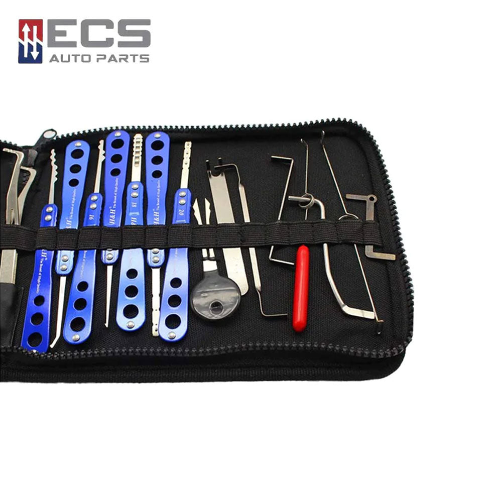 ECS AUTO PARTS Lock Pick Set 30 In One