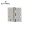 Global Door Controls - CP Series - Commercial Template Hinge - 4.5 InchX4.5 Inch - Plain Bearing