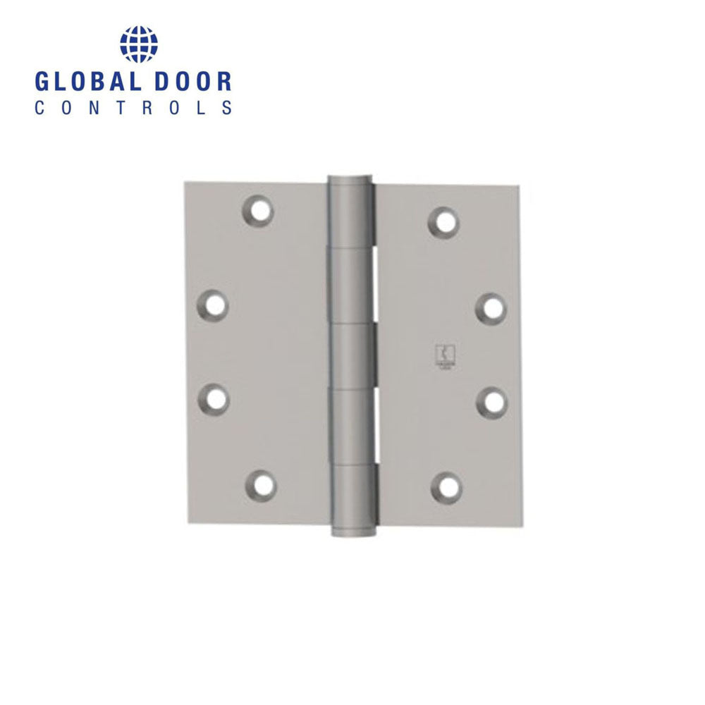 Global Door Controls - CP Series - Commercial Stainless Steel Hinge - 4.5 Inch X4 Inch - Storefont - Non-Removable Pin