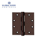 Global Door Controls - CP Series - Commercial Template Hinge - 4.5 InchX4.5 Inch - Ball Bearing