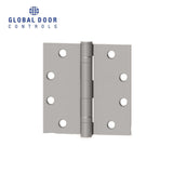 Global Door Controls - CP Series - Commercial Template Hinge - 4.5 InchX4.5 Inch - Plain Bearing