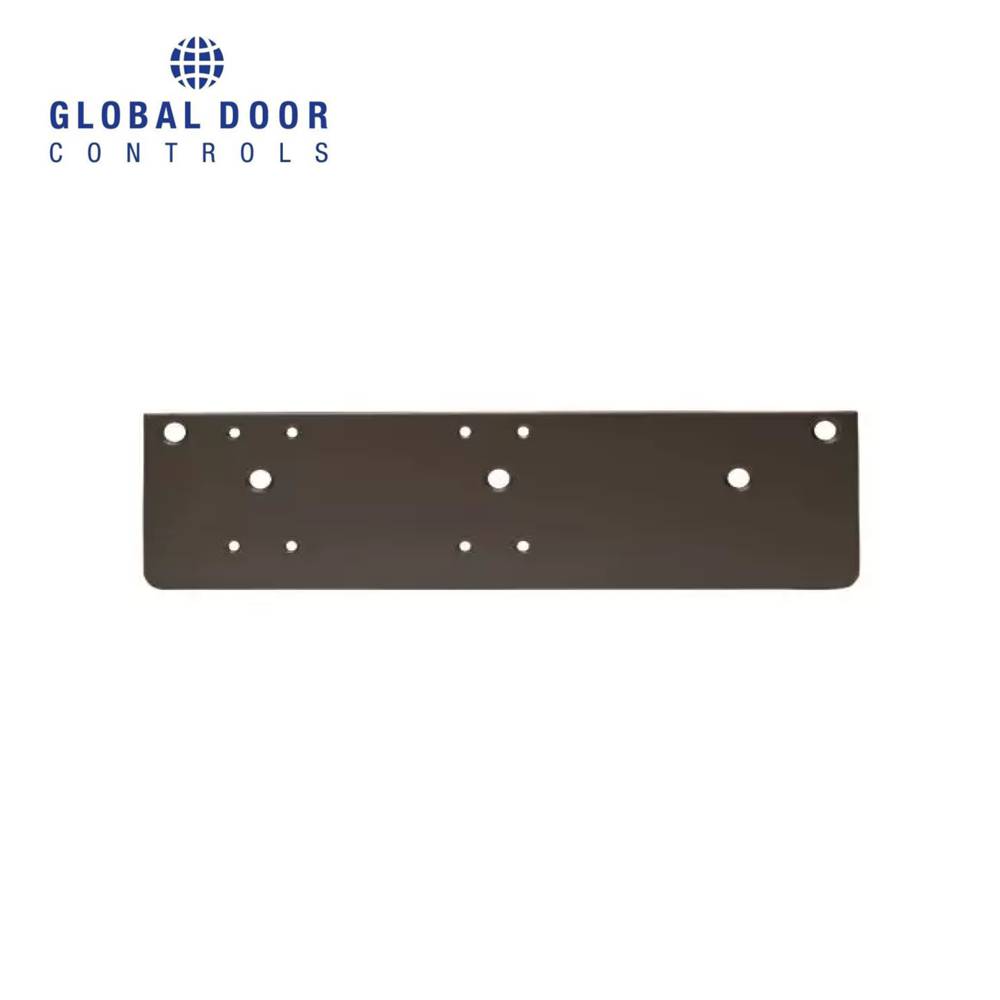 Global Door Controls - DP-4361-18 - Drop plate - Pull Side Door Mount and Top Jamb Door Closers