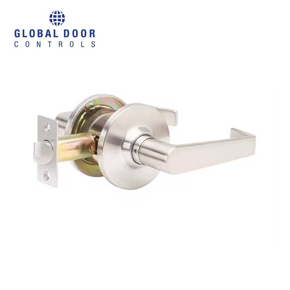 Global Door Controls - GLC Series - Light Duty Commercial Cylindrical Lever - Grade 3 - 626 (Brushed Chrome)