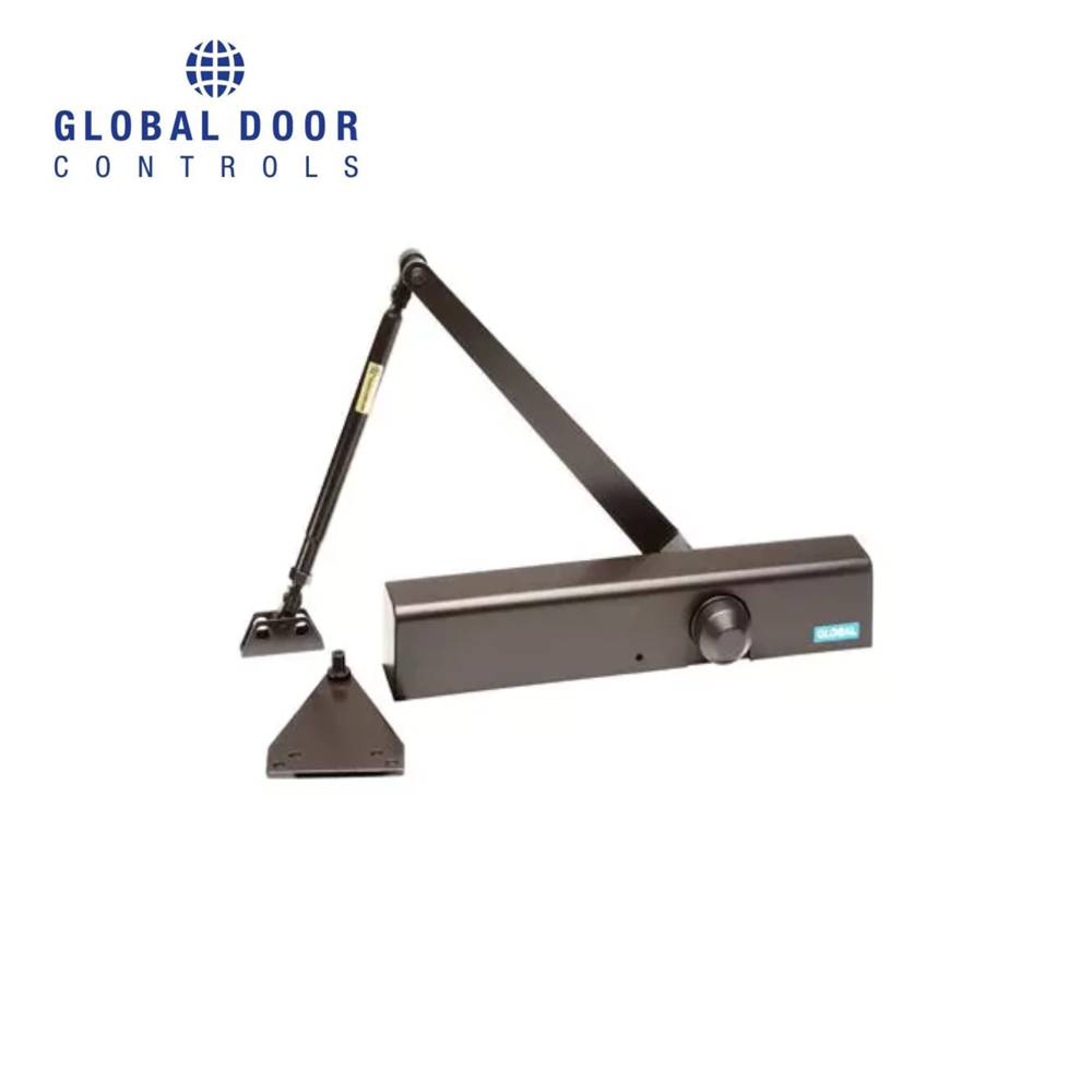 Global Door Controls - TC400/TC500 - Architectural Door Closer with Delayed Action - Size 1-6 - Grade 1