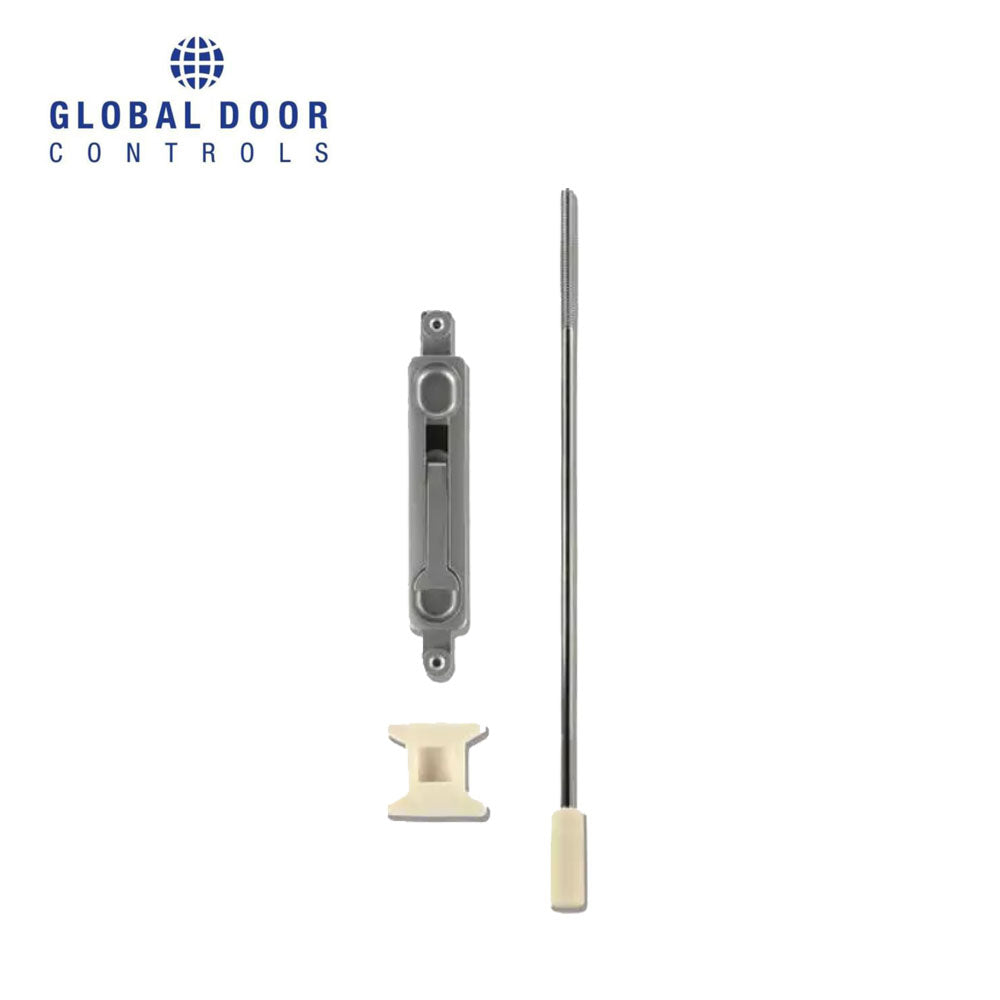 Global Door Controls - TH1100 - Backset Flush Bolt