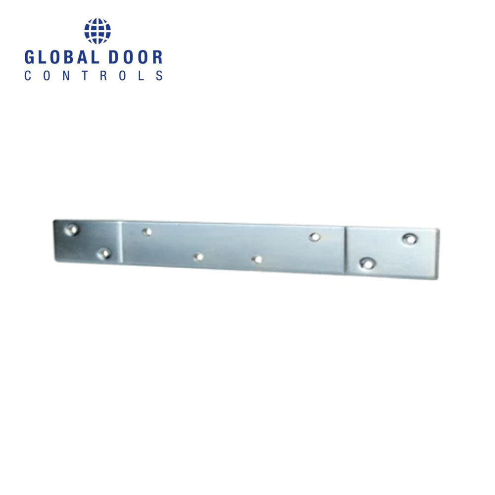 Global Door Controls - TH1100 - Reinforcement Plates - Silver Metallic Finish