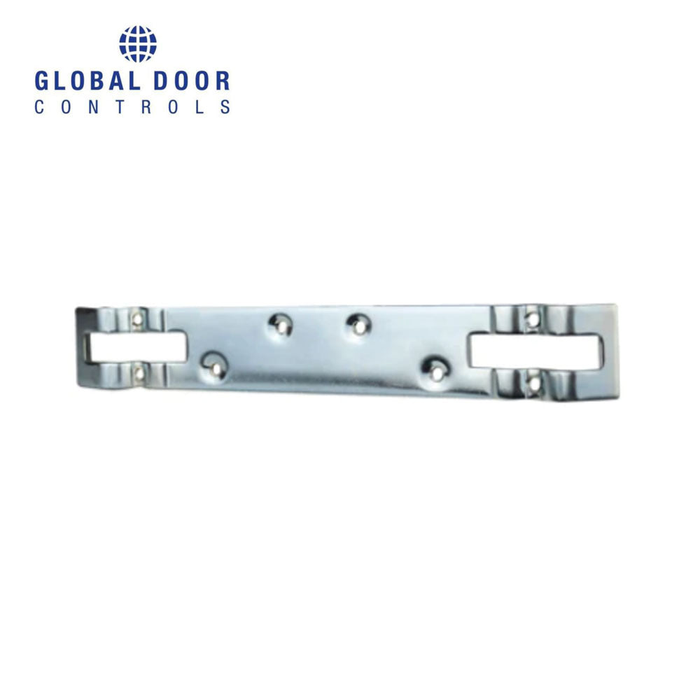 Global Door Controls - TH1100 - Reinforcement Plates - Silver Metallic Finish