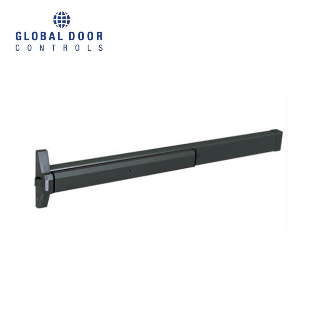 Global Door Controls - TH1100-STED Series - Narrow Stile - Grade 2 - Rim Panic Exit Device