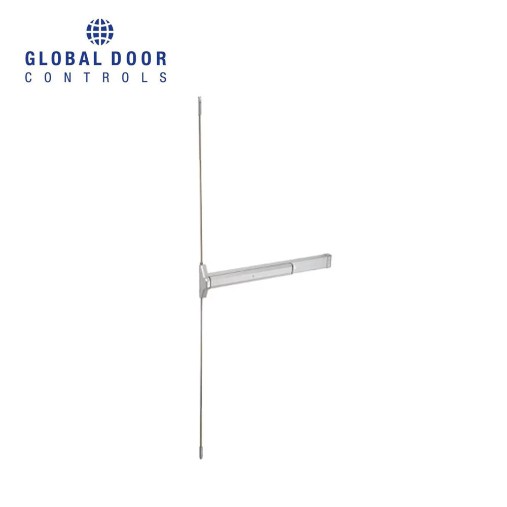 Global Door Controls - TH1100-STEDCVR Series - Narrow Stile - Concealed Vertical Rod - Grade 2 - Concealed Panic Exit Device